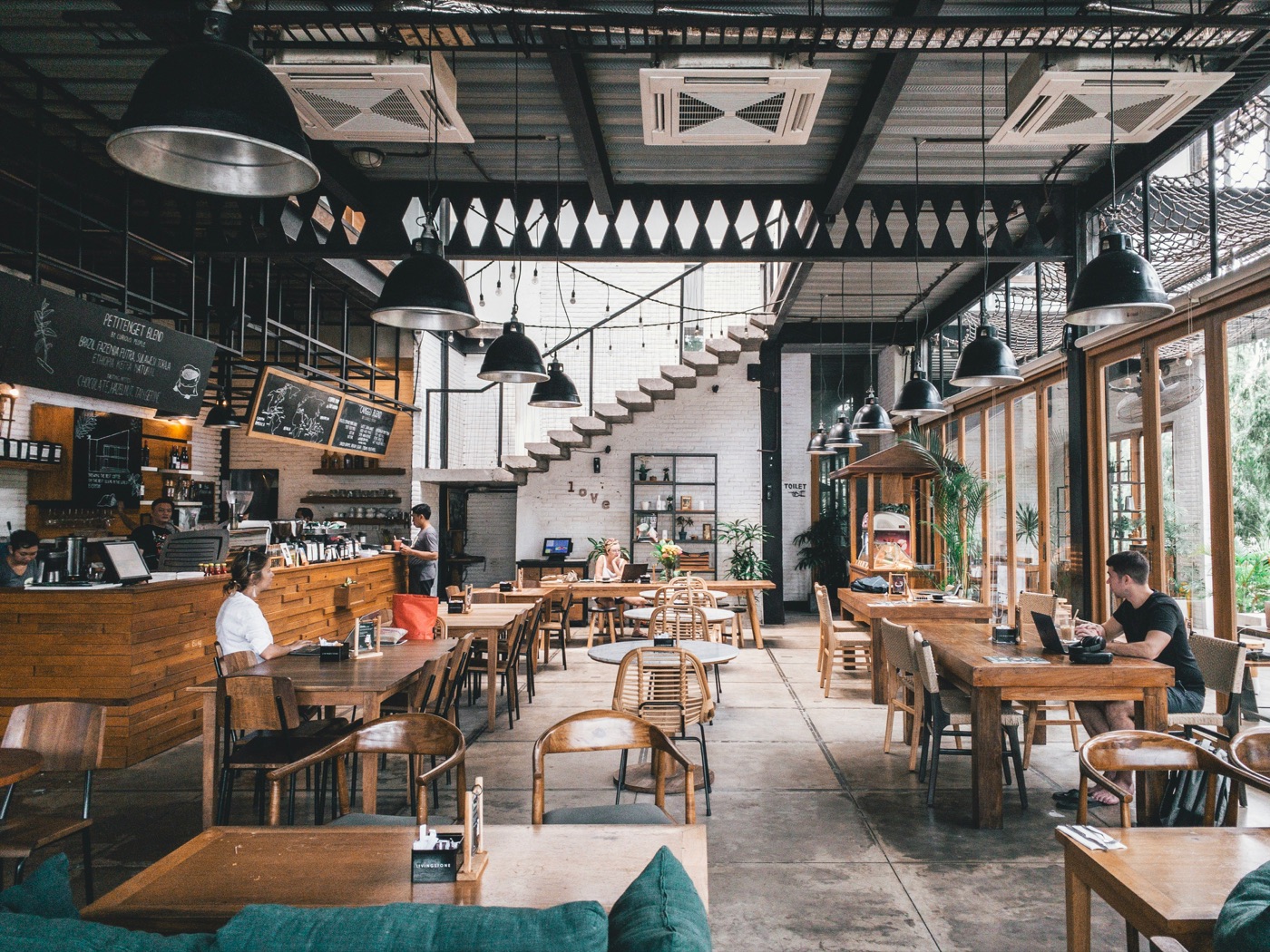 Intérieur de restaurant